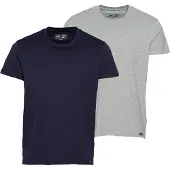Lee T-Shirt bleu nuit / gris chiné