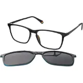 Polaroid Lunettes de soleil - - 203517 - Noir - Mixte - Protection UV 3