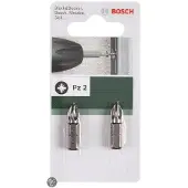 Bosch Powertools Embout cruciforme PZ 1 Accessories 2609255922 Forme: C 6.3 2 pc(s)