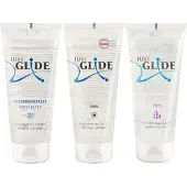 Just Glide - Lubrifiant intime - Set 3x200ml - à base d'eau