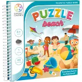 SmartGames Puzzle Beach jeu de logique magnétique avec 48 défis