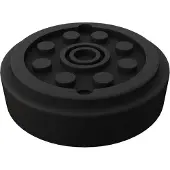 Deuba Patin en caoutchouc universel pour cric petit lot de 3