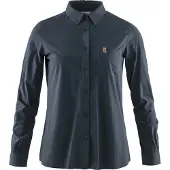 Fjällräven Chemise Fjällräven Women Övik Lite Shirt LS Navy-S