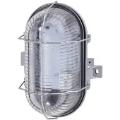 Ledino Pesch 8, Aligné, Ovale, 1 ampoule, 4000 K, IP44, Argent
