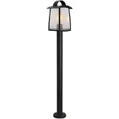 Lutec Lanterne d'extérieur pour jardin, poteau KELSEY noir 7273601012