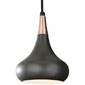 Elstead Lighting Lampe suspendue en bronze avec finition cuivre Beso 1xE27 60W Feiss