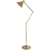 Elstead Lighting Provence Lampadaire Elstead en laiton vieilli