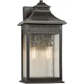 QUOIZEL Applique d'extérieur bronze impérial E14 40W Livingston