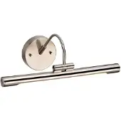 Elstead Lighting Lampe LED Elstead Alton pour tableau, 39 cm, nickel brossé
