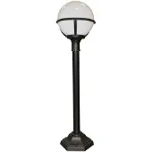 Elstead Lighting Lampadaire de jardin noir E27 60 W Glenbeigh Elstead