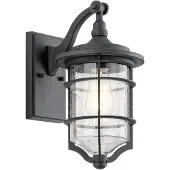 Elstead Lighting Applique murale d'extérieur, noir vieilli, E27, 60 W, Royal Marine,