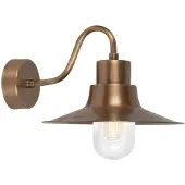 Elstead Lighting Applique d'extérieur en laiton vieilli, E27, 60 W, Sheldon Elstead