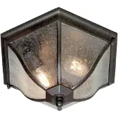Elstead Lighting Plafonnier d'extérieur, bronze vieilli, E27, 60 W, New England Elstead
