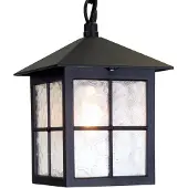 ELSTEAD Suspension d'extérieur Winchester 1xE27 noire Elstead BL18B-BLACK