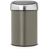 Brabantia Touch Bin 3 Litres Platinum