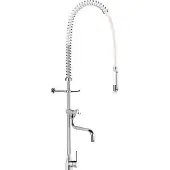 Delabie lave-vaisselle blanc avec mitigeur + manette 433000, évtl. de vidange