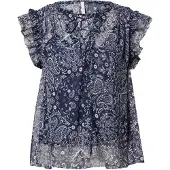Pepe Jeans Letizias Short Sleeve Shirt Bleu XS Femme