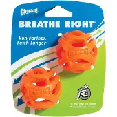 Chuckit! Breathe Right Fetch Ball - Medium - 2 Pack
