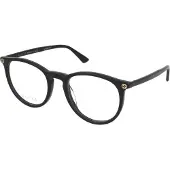 Gucci Gg0027o-001 52/16/140 Woman Glasses Noir Femme