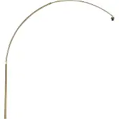 QAZQA Arc en laiton pour lampadaire arc XXL sans base