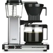 Moccamaster 53970 KBG Select, cafetière à filtre, argent poli, 1,25 L