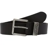 Armani Exchange pour homme. 951186CC52800020 Ceinture en cuir noir (34), Casuel, Classique