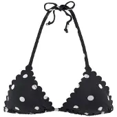 LASCANA Hauts de bikini noir / blanc
