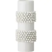 Bloomingville Barrit Vaas | Blanc | Grès | 82047447