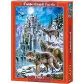 Castorland Puzzle 1500 pièces Loups et Château 151141