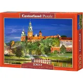 Castorland Château de Wawel de nuit Pologne Puzzle 1000 C-103027-2