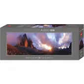 Heye Puzzle puzzle panoramique 1000 pièces - Edition Humboldt : Drei Zinnen