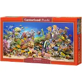 Castorland Puzzle 4000 pièces Vie sous-marine 400089