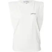 KENDALL + KYLIE Kkw344215 Sleeveless T-shirt Blanc M Femme