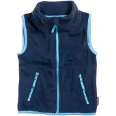 Playshoes Gilet marine / bleu néon