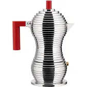 Alessi Pulcina,Espresso Coffee Maker (Art.-Nr. MDL02/3 R, EAN 8003299388073)