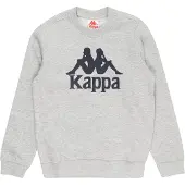 Kappa Garçons, Pull-over, Sertum Junior Sweatshirt 703797J-15-4101M Pilka, Gris, Argent, (170, 176)