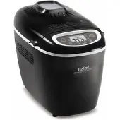 Tefal PF611838, Noir, 1,5 kg, pâte de baguette, Pâte à gâteau, Pain français, Pain sans gluten, Pâte à pizza, Pain complet