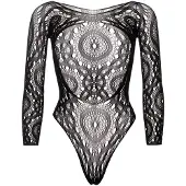Leg avenue Body 89161 Résille Manches Longues Noir