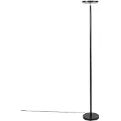 JUST LIGHT Lampe de lecture design Hans Round noir