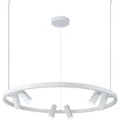 Maytoni Suspension LED, blanc spots mobiles, H 120 cm