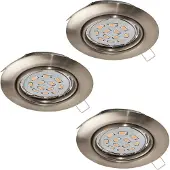 Eglo 94408 Peneto lampe encastrée acier nickel mat