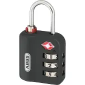 ABUS Cadenas Combinaison 147-30mm TSA Noir Blister