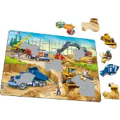 Larsen Puzzle de construction Taille M 30 pièces