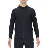 UYN Run Fit Full Zip Sweatshirt Noir L Homme