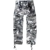 Brandit Pantalon cargo gris / anthracite / blanc
