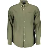 Gant Winter Twill Long Sleeve Shirt Vert L Homme