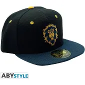 Abystyle Unisexe, Casquette, World of Warcraft - Allianz, Noir, Bleu, (Taille unique)