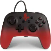 PowerA Nintendo Switch Enh-mario Fade Controller Rouge