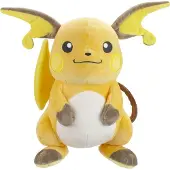 Jazwares Pokémon Raichu Teddy 25 Cm Jaune Enfants