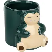 Abystyle Tazza 3D 500ml - Pokemon : Snorlax, Tasse, Beige, Vert